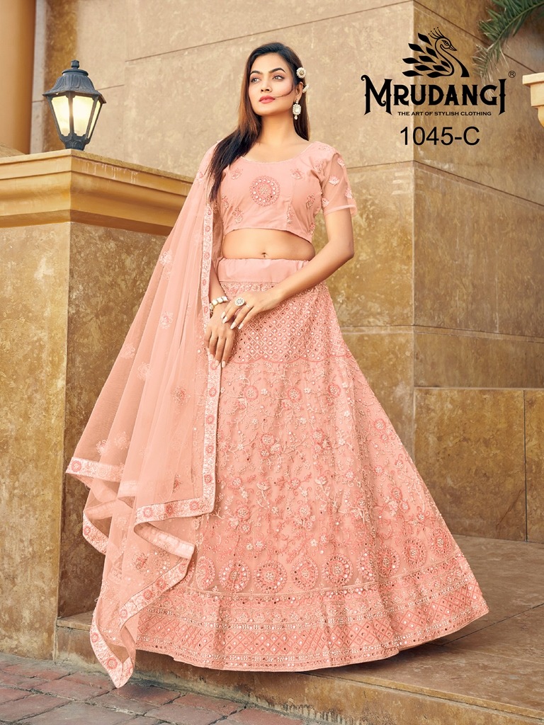 Mrudangi 1045 Colour Series Wholesale Designer Lehenga Collection - Image 4