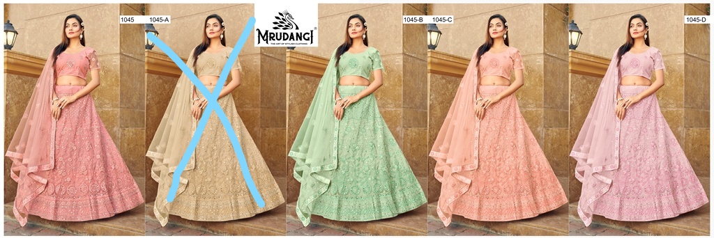 Mrudangi 1045 Colour Series Wholesale Designer Lehenga Collection - Image 6