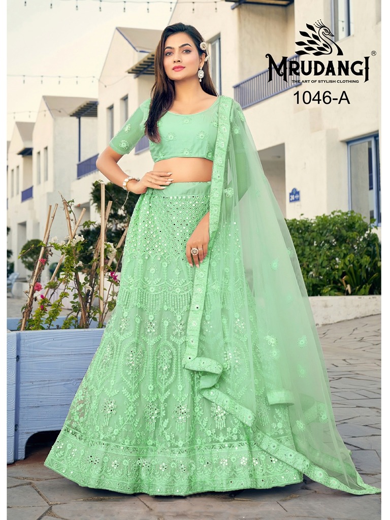 Mrudangi 1046 Colour Series Wholesale Designer Lehenga Collection - Image 3