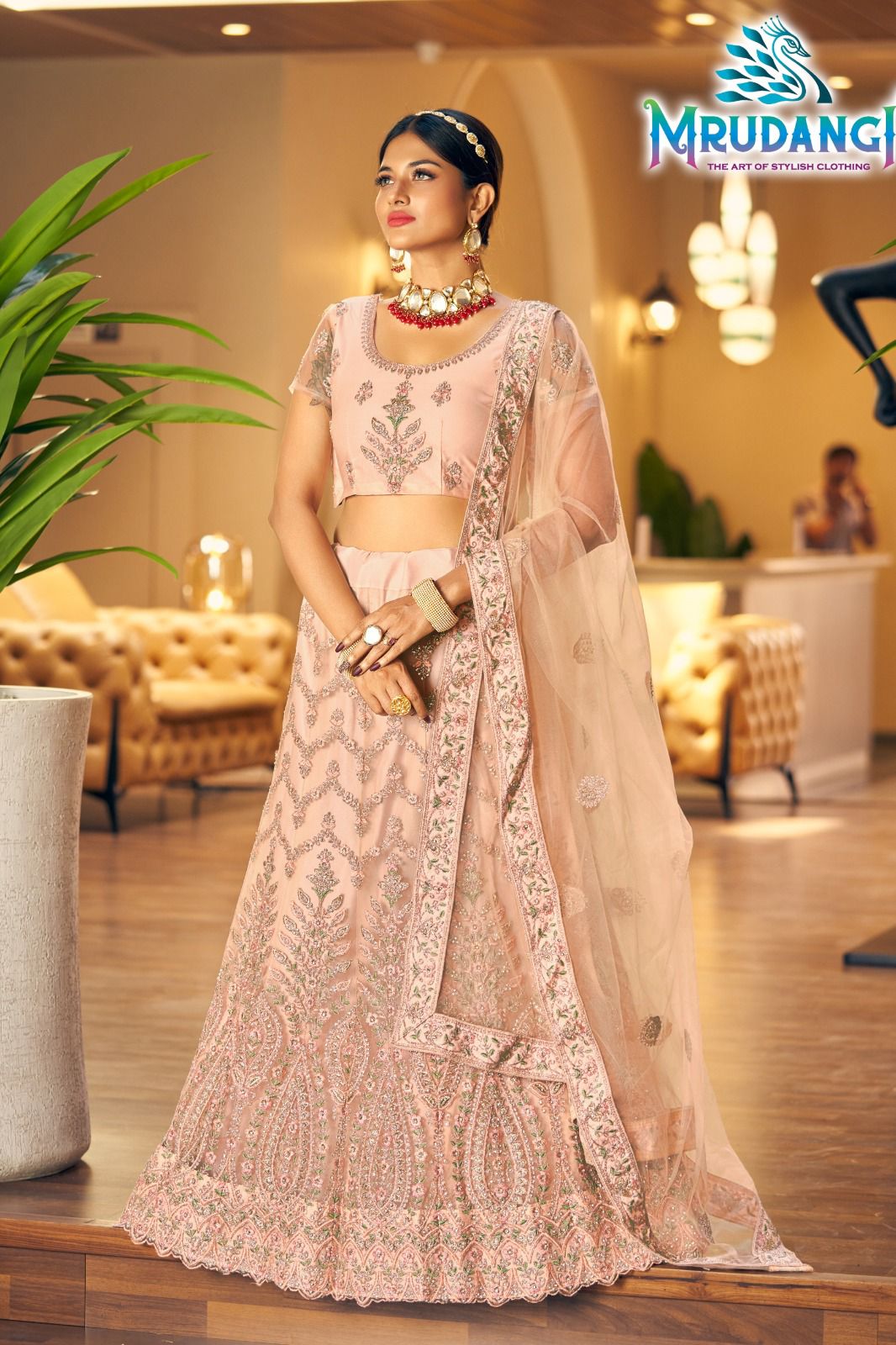 Mrudangi 1044 Colour Series Wholesale Designer Lehenga Collection - Image 2