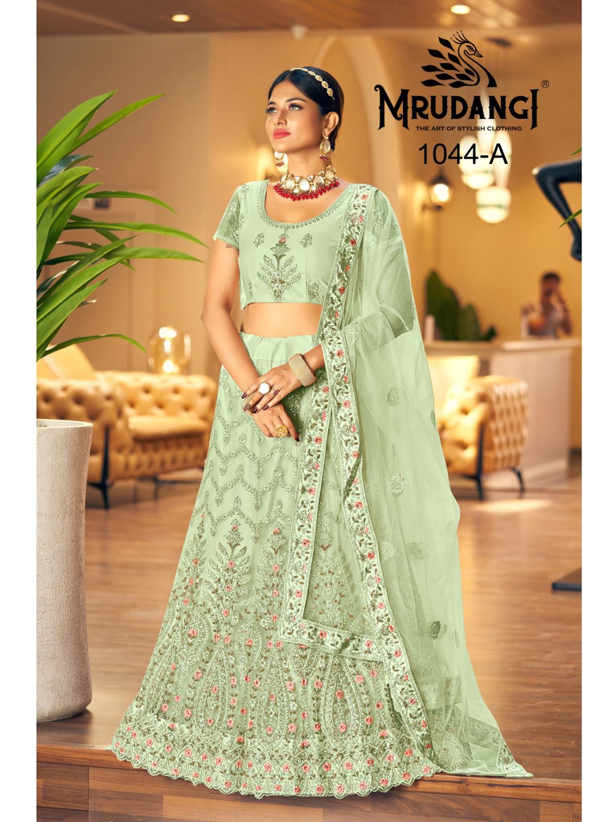Mrudangi 1044 Colour Series Wholesale Designer Lehenga Collection - Image 3