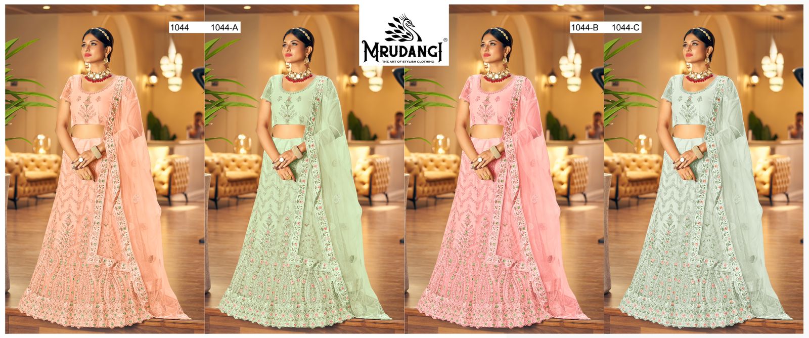 Mrudangi 1044 Colour Series Wholesale Designer Lehenga Collection - Image 6