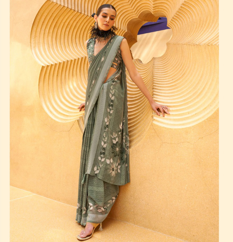 Trirath Maxima Daani Georgette Wholesale Fancy Sarees Collection