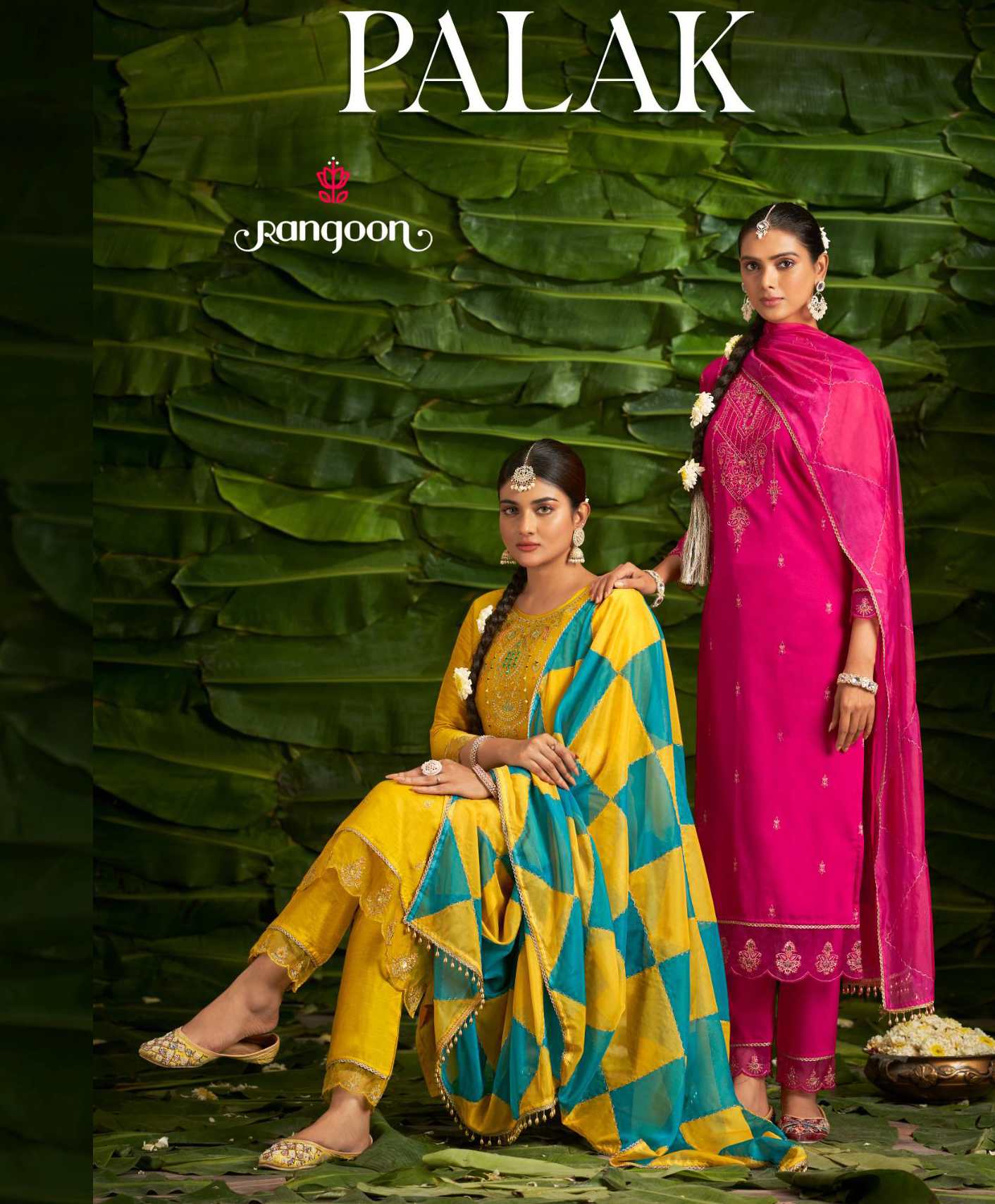 Rangoon Palak Viscose Wholesale Readymade Salwar Suit Catalog