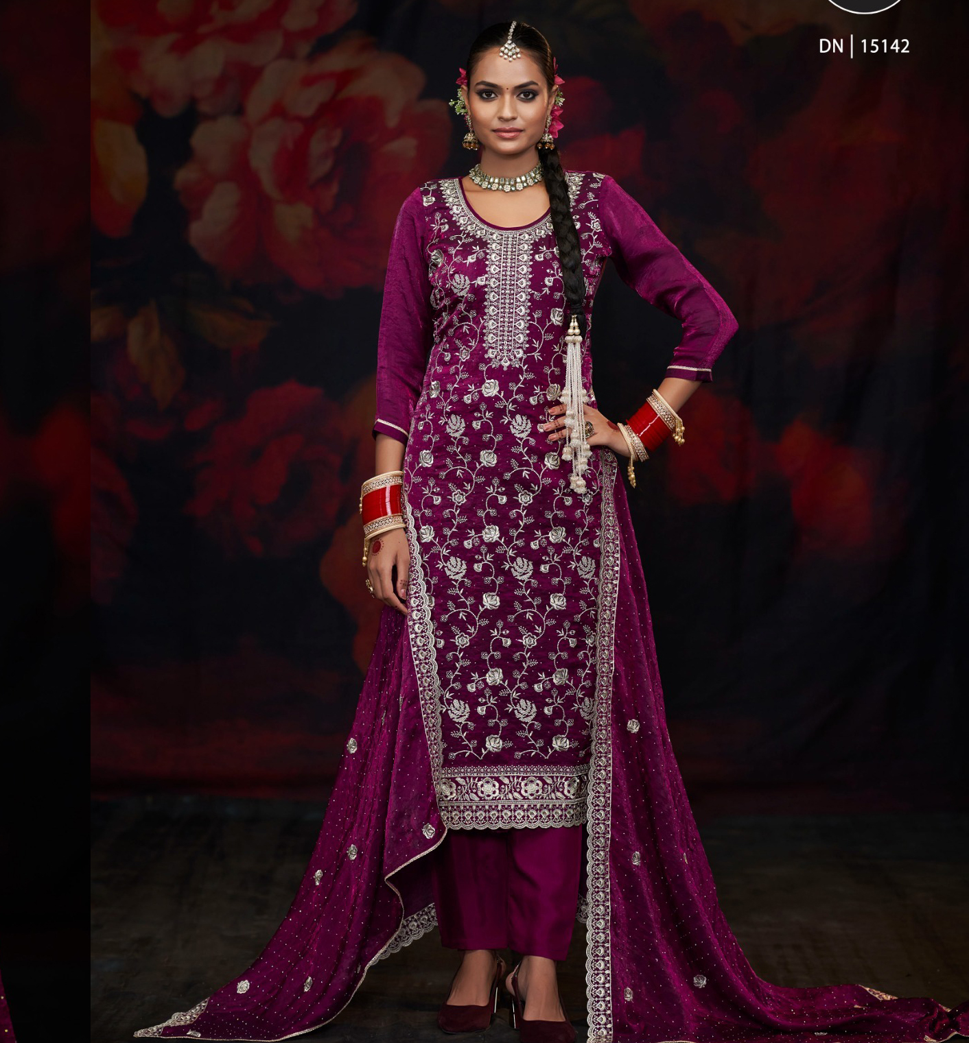 Fourdots Antara Viscos Fandy Silk Wholesale Designer Salwar Suit Catalog