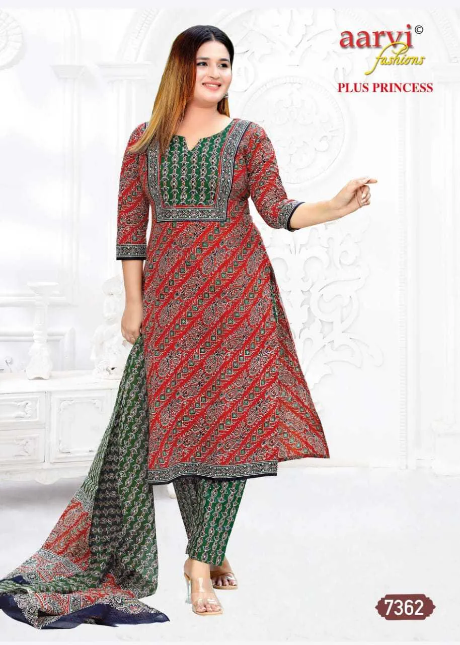 Aarvi Plus Princess Vol 2 Pure Cotton Wholesale Readymade Salwar Suit Collection - Image 9