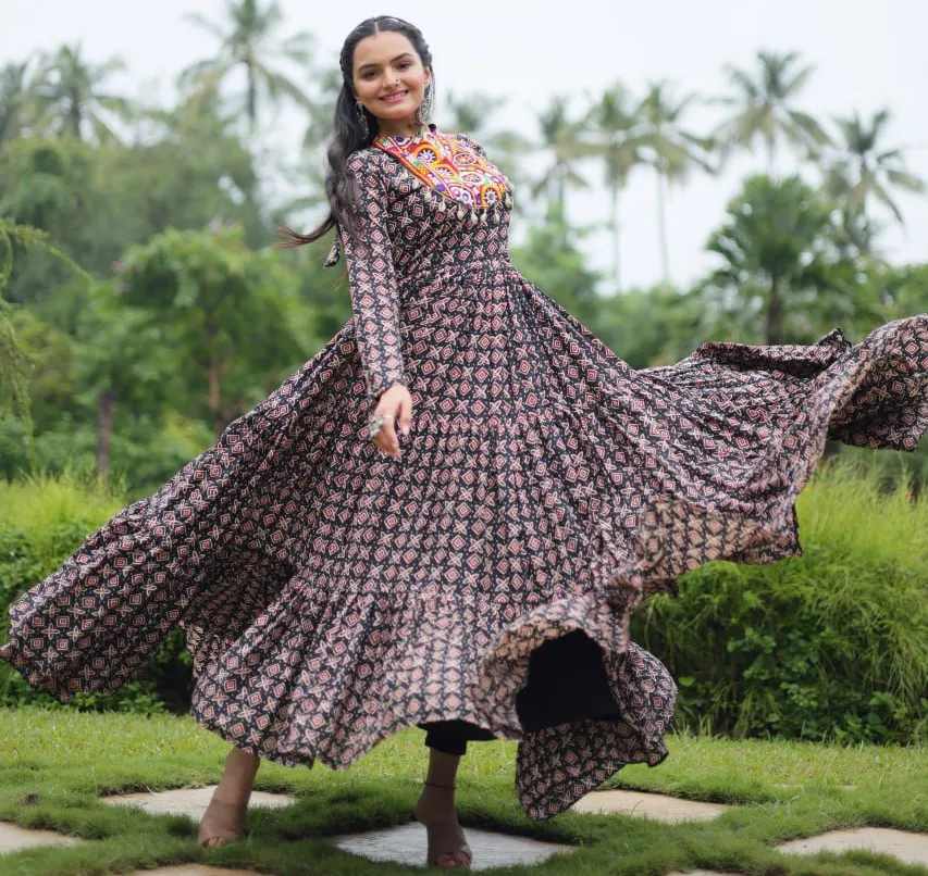 Anamika Vol 113 Printed Cotton Wholesale Gown Collection