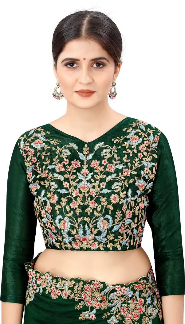 BT-180 Heavy Kasturi Silk Georgette Wholesale Fancy Sarees Collection - Image 6