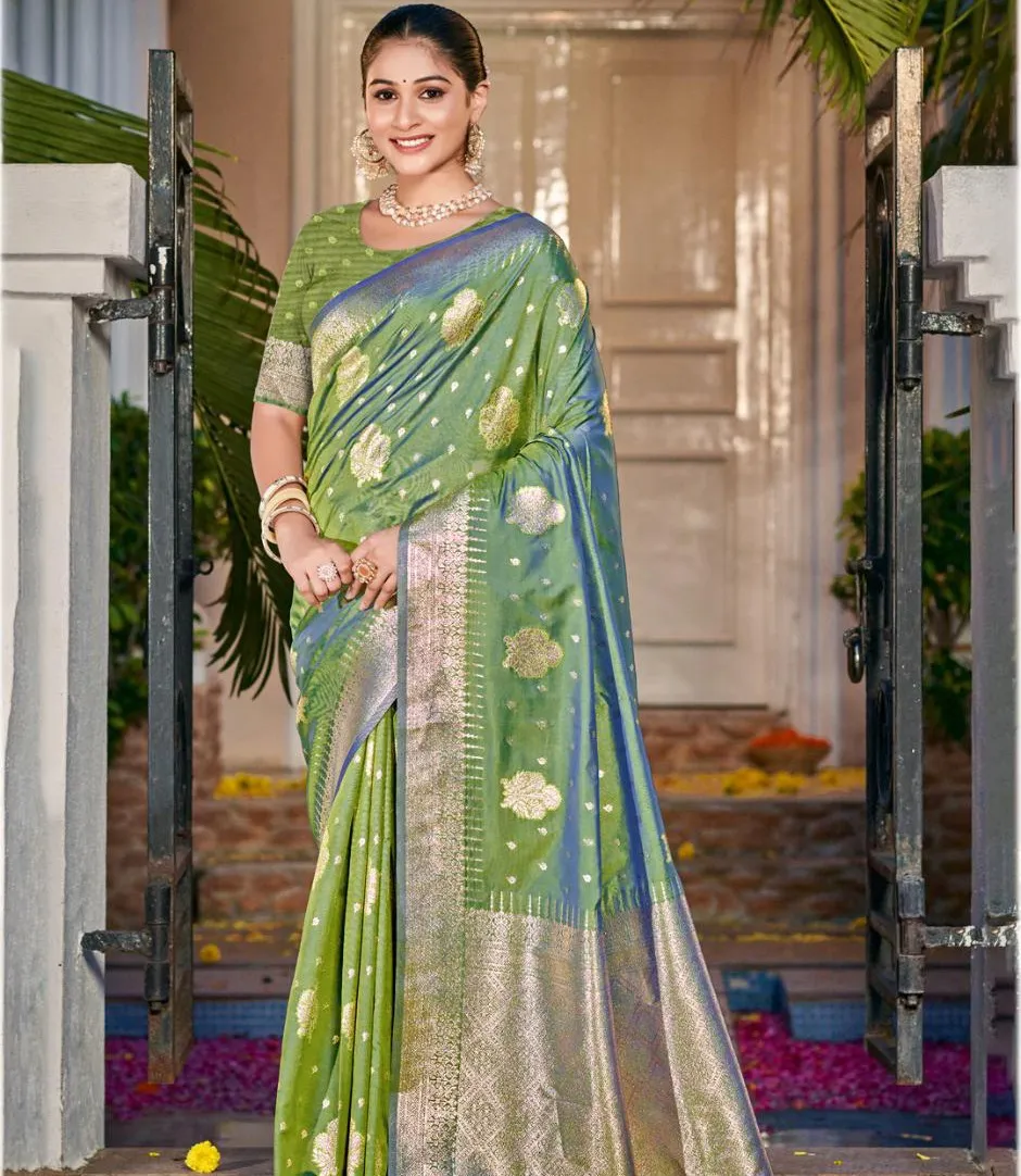 Bunawat Gulpang Silk Wholesale Wedding Wear Saree Collection