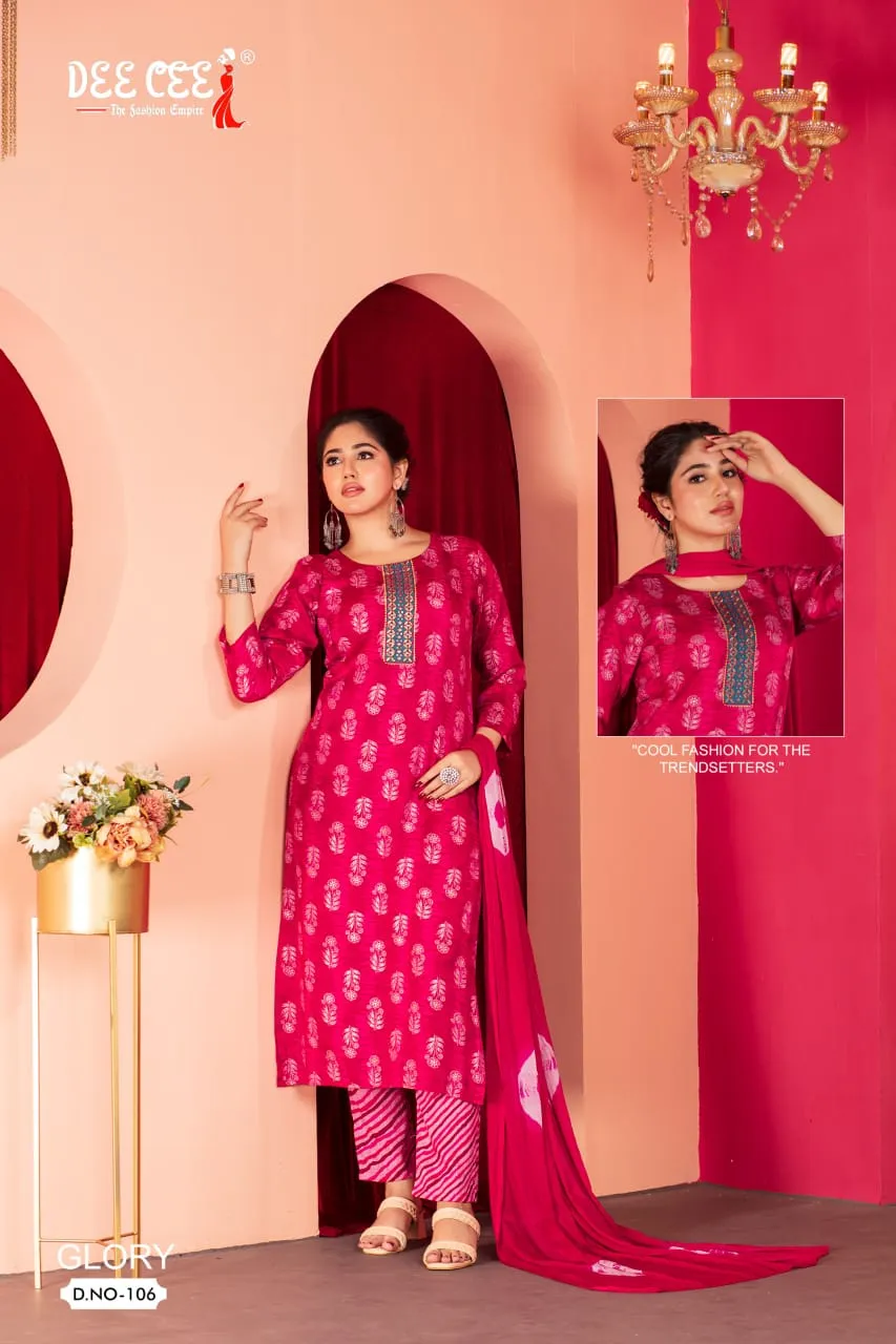 Deecee Glory Capsule Print Wholesale Readymade Salwar Suit Collection - Image 3