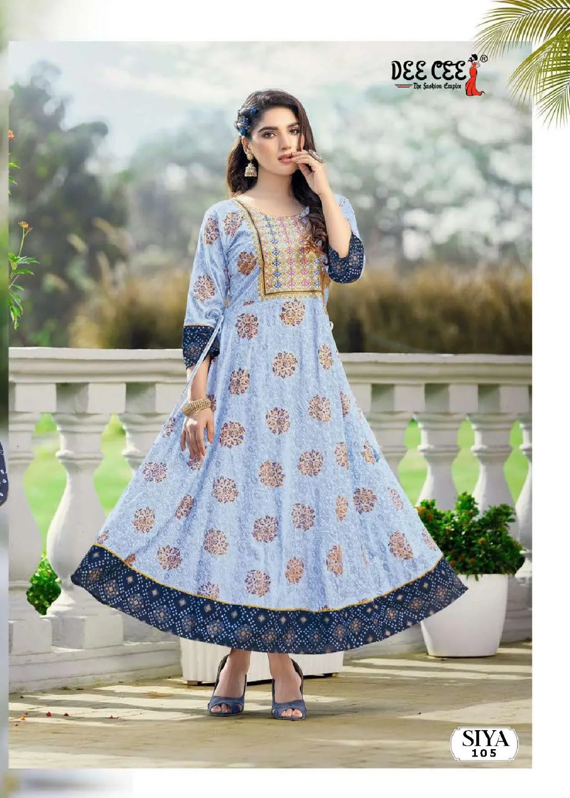 Deecee Siya Rayon Wholesale Designer Fancy Kurti Collection — Rayon Kurti, Vardan Ethnic wholesale from Surat - Gallery Image 4