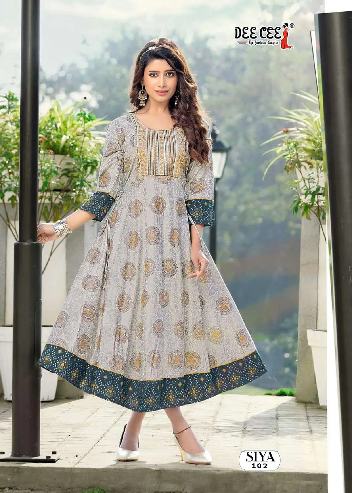 Deecee Siya Rayon Wholesale Designer Fancy Kurti Collection — Rayon Kurti, Vardan Ethnic wholesale from Surat - Gallery Image 5