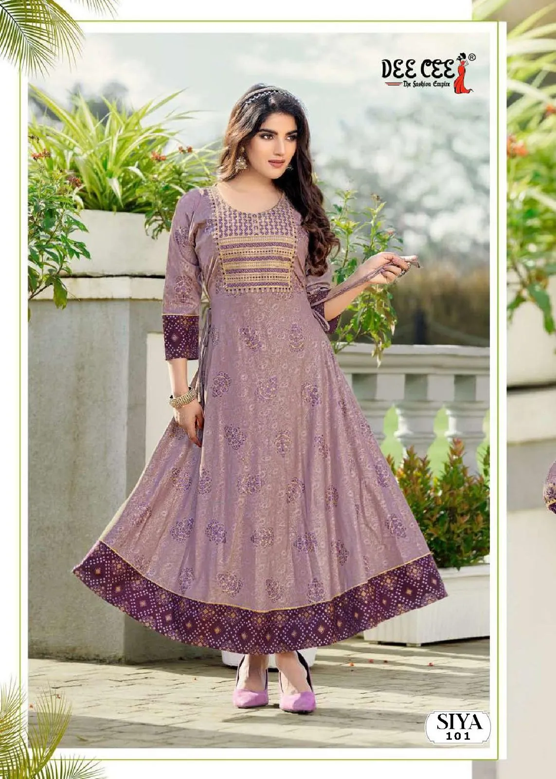 Deecee Siya Rayon Wholesale Designer Fancy Kurti Collection — Rayon Kurti, Vardan Ethnic wholesale from Surat - Gallery Image 6