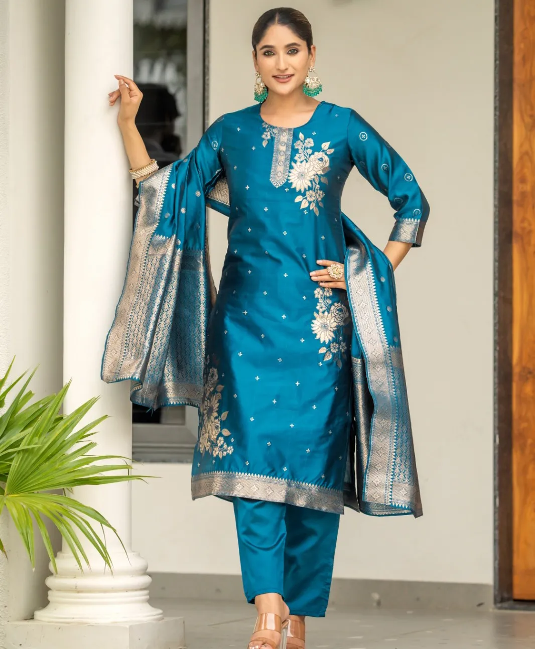 Dream Z 297 Silk Wholesale Readymade Salwar Suit Collection