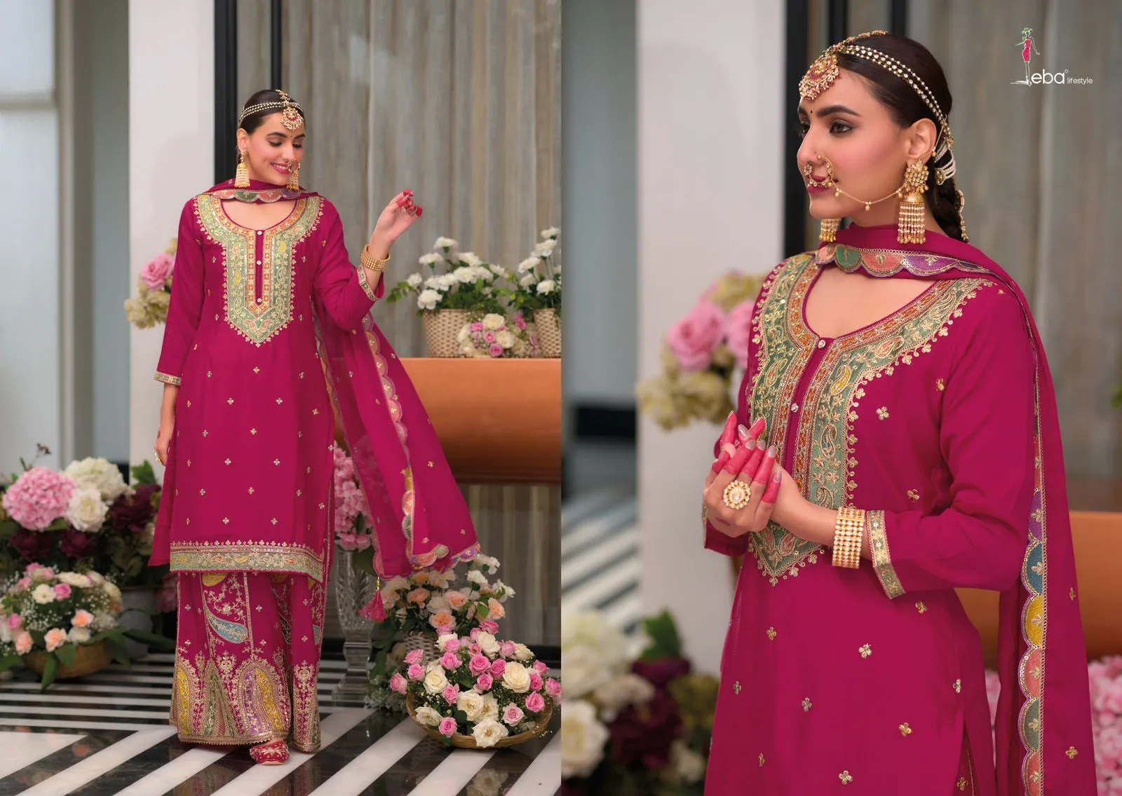 Eba Safroon Vol 3 Karwa Special Wholesale Readymade Salwar Suit Collection - Image 2