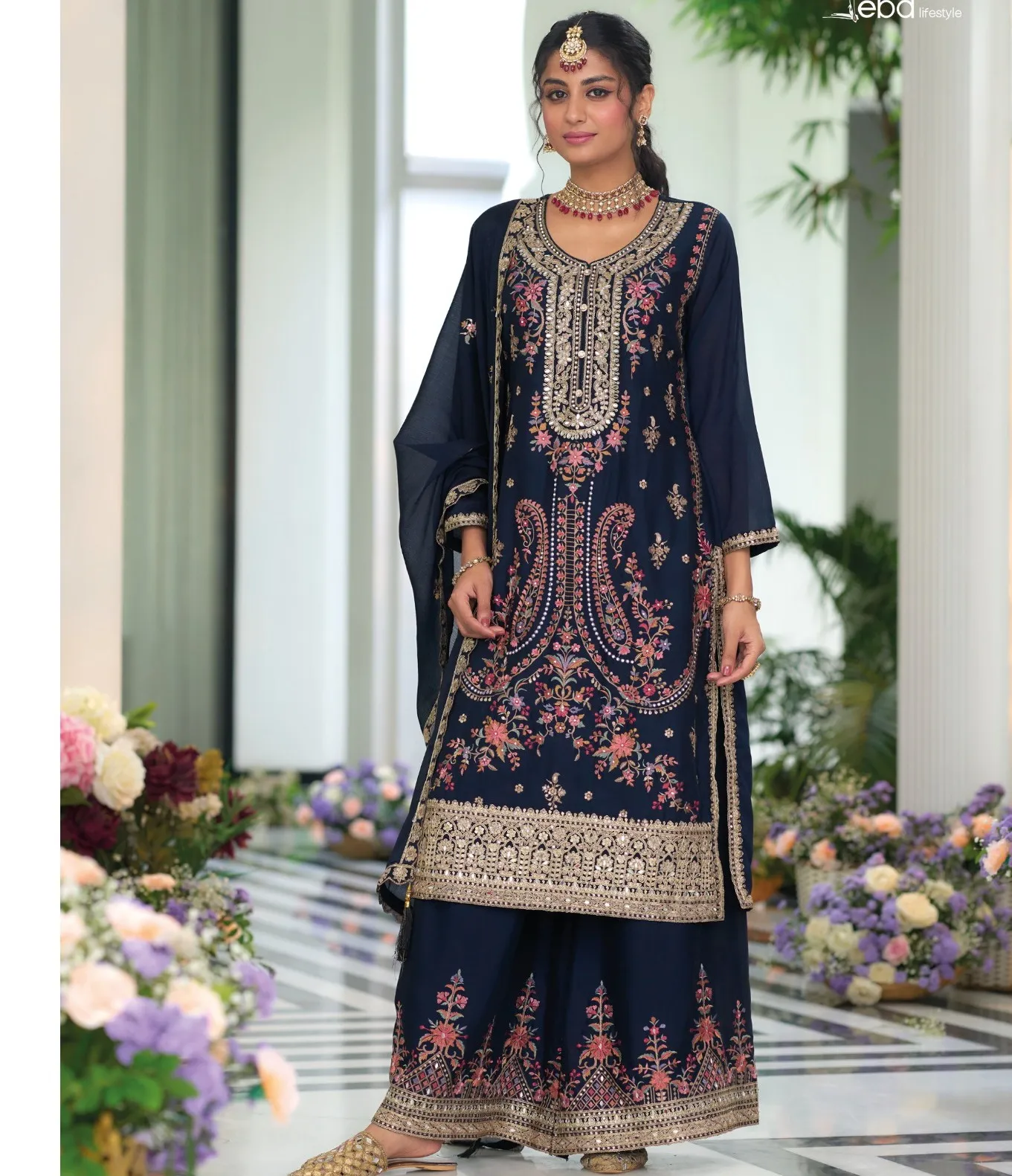 Eba Sagun Vol 2 Chinon Wholesale Readymade Salwar Suit Collection