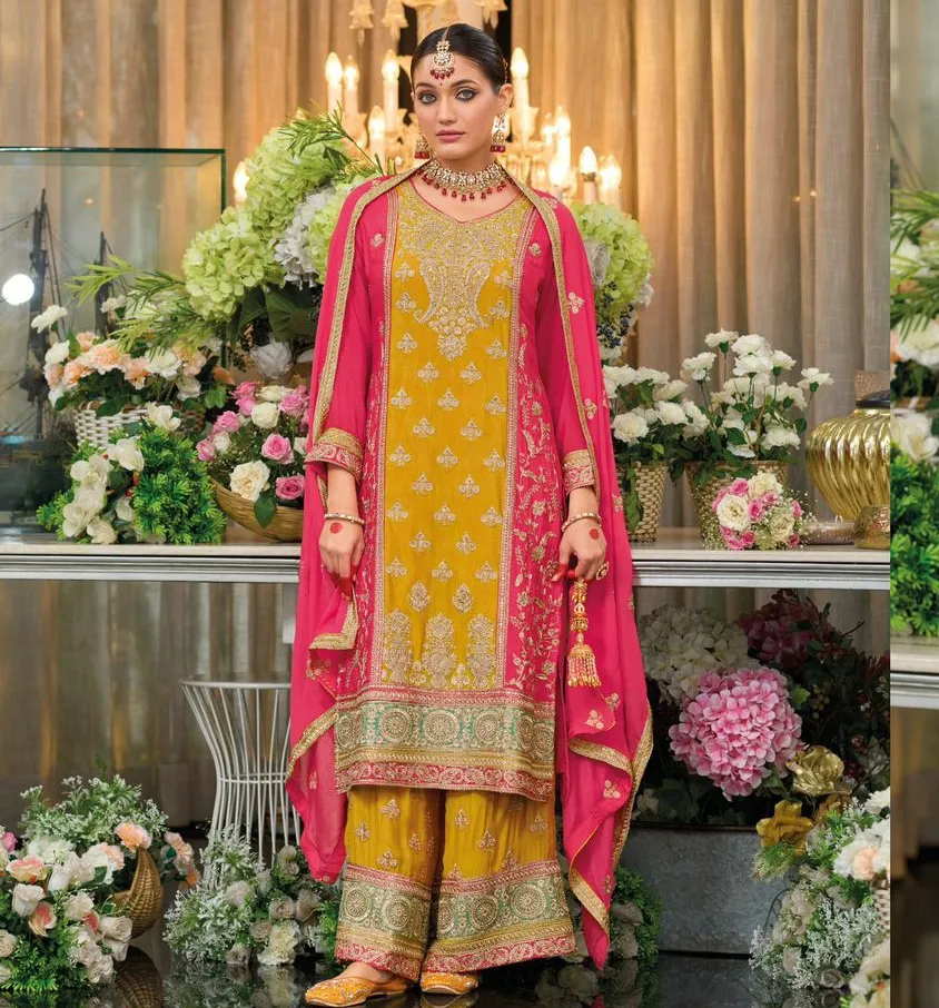 Eba Surili Vol 3 Chinon Wholesale Designer Readymade Salwar Suit Collection