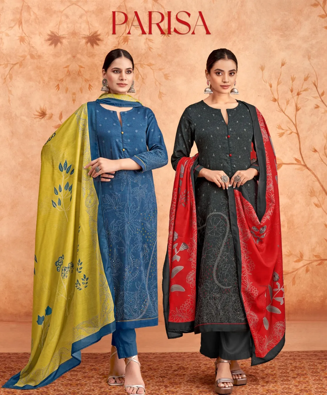 Esaira Parisa Cotton Printed Wholesale Fancy Salwar Suit Collection