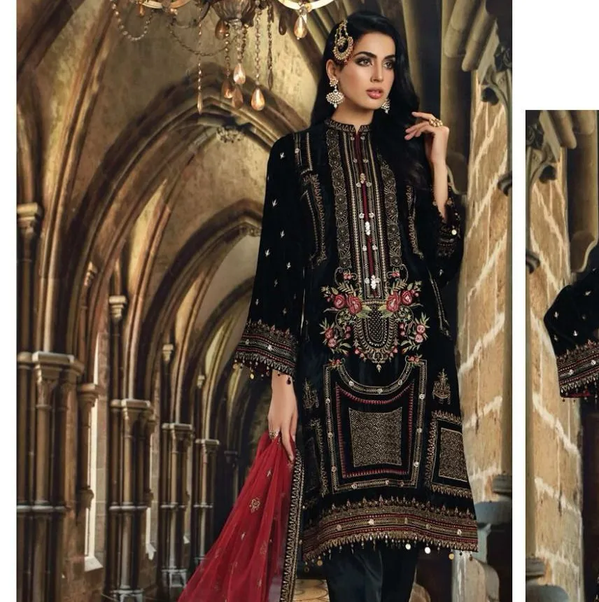 Fepic 17019 Velvet Wholesale Pakistani Salwar Suit Collection