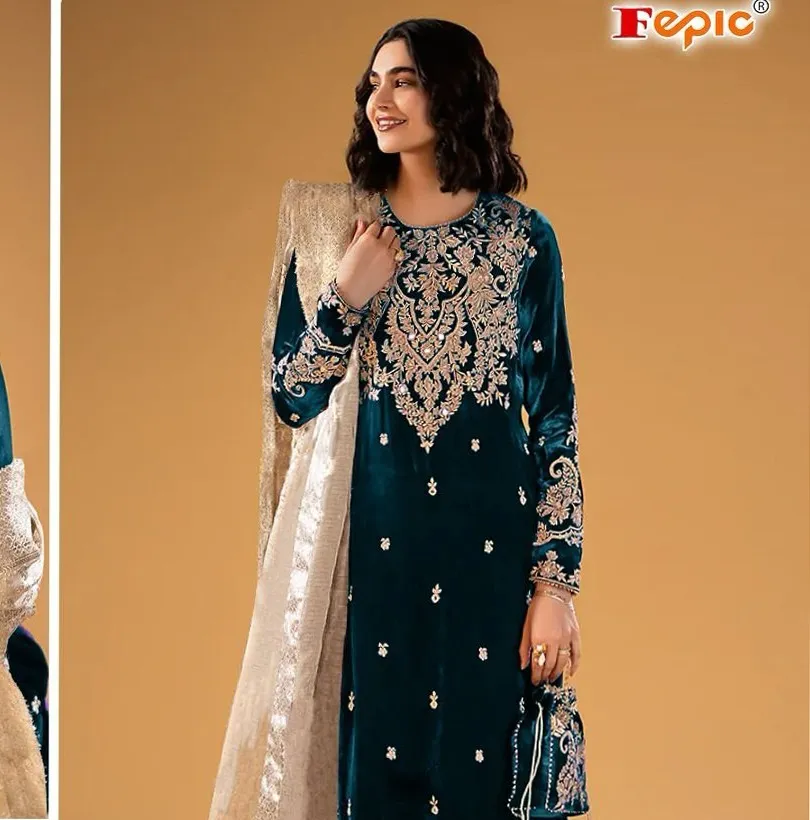 Fepic 17027 Velvet Wholesale Winter Collection