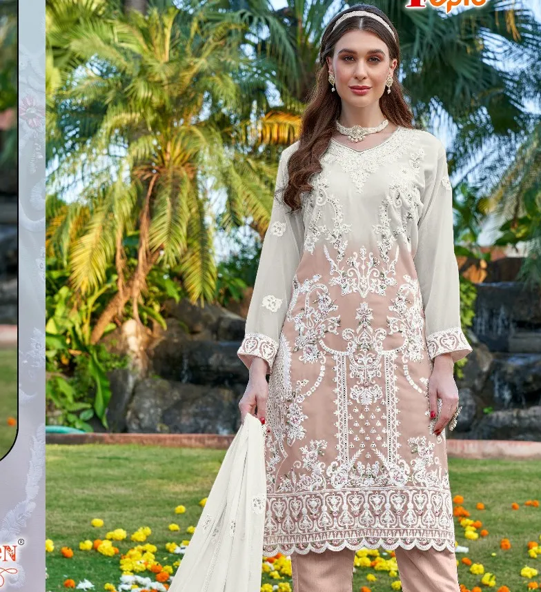 Fepic C 1720 Georgette Wholesale Pakistani Salwar Suit Collection