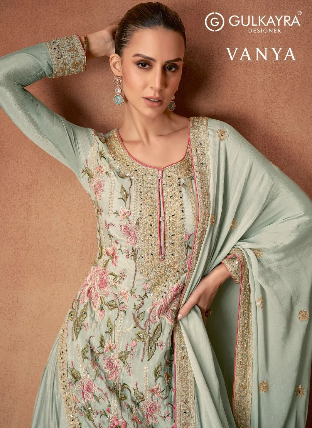 Gulkayra Designer Vanya Real Chinon Wholesale Designer Salwar Suit Collection