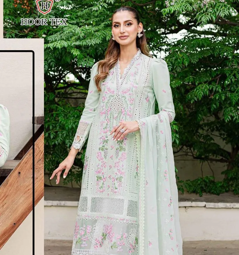 Hoor Tex H-316 Heavy Cotton Wholesale Pakistani Salwar Suit Collection