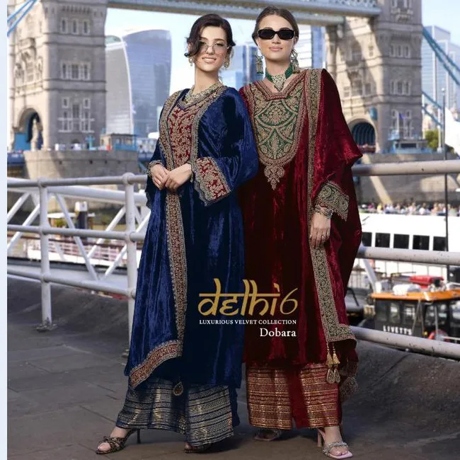 Ibiza Delhi 6 Pure Viscose Velvet Wholesale Winter Collection