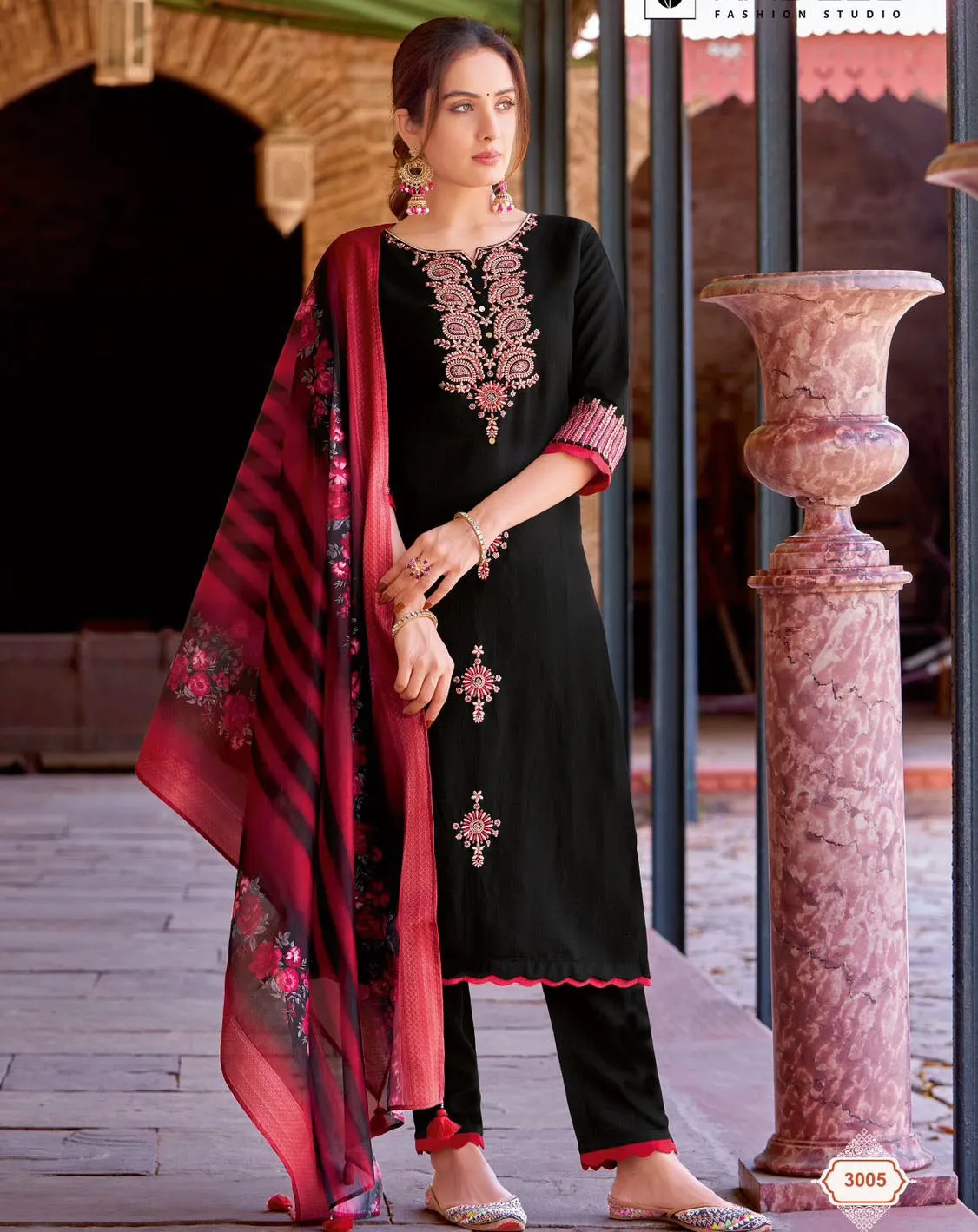 Kadlee Heritage Viscose Weaving Wholesale Readymade Salwar Suit Collection