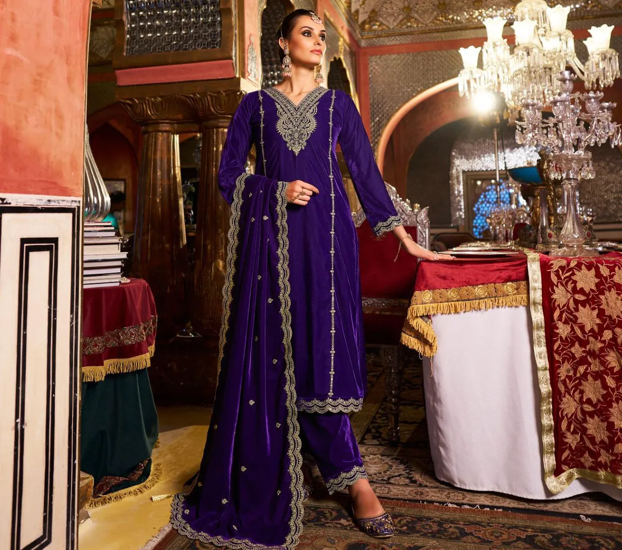 Kilory Dilruba Velvet Wholesale Winter Collection
