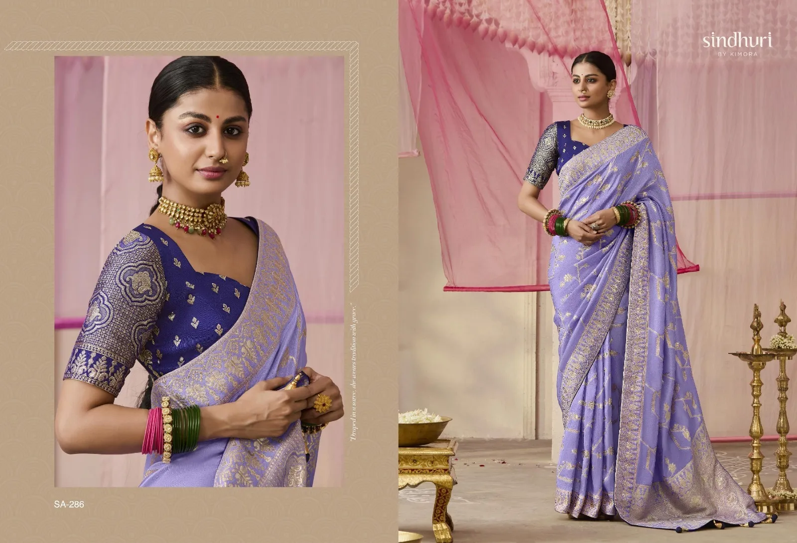 Kimora Premika 277 to 287 Dola Viscose Silk Wholesale Designer Sarees Collection — Wholesale Sarees, Kimora wholesale from Surat — view 2