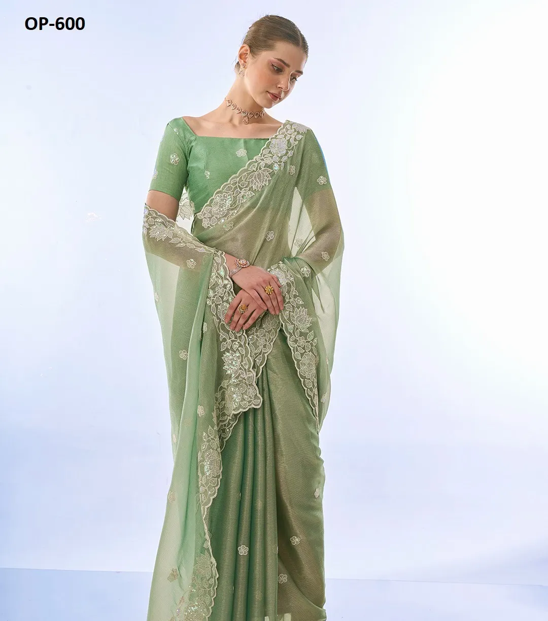 Laxminam OP-600 Burberry Wholesale Fancy Sarees Collection