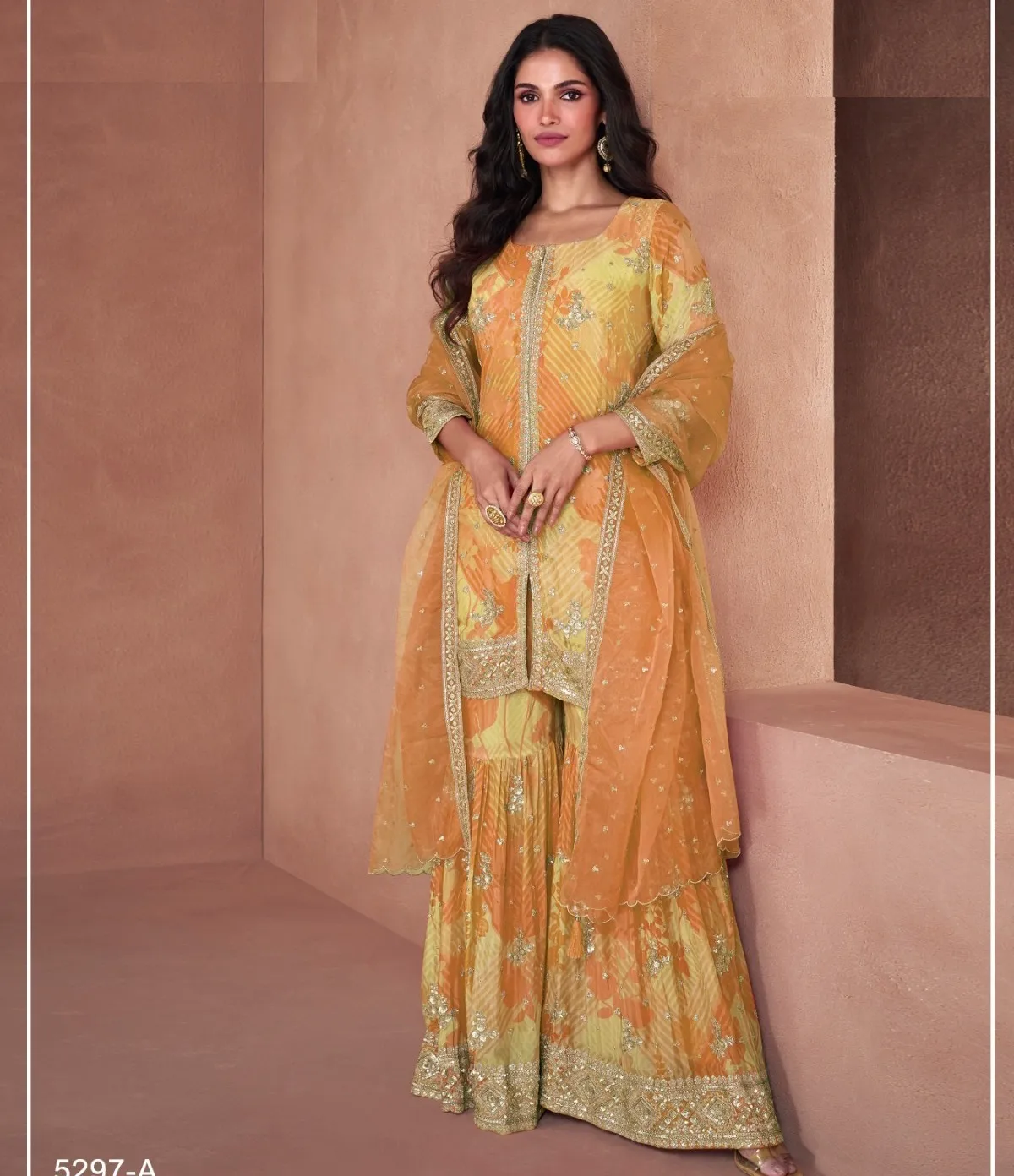 Lotus 5297 Designer Georgette Digital Printed Wholesale Designer Salwar Suit Collection