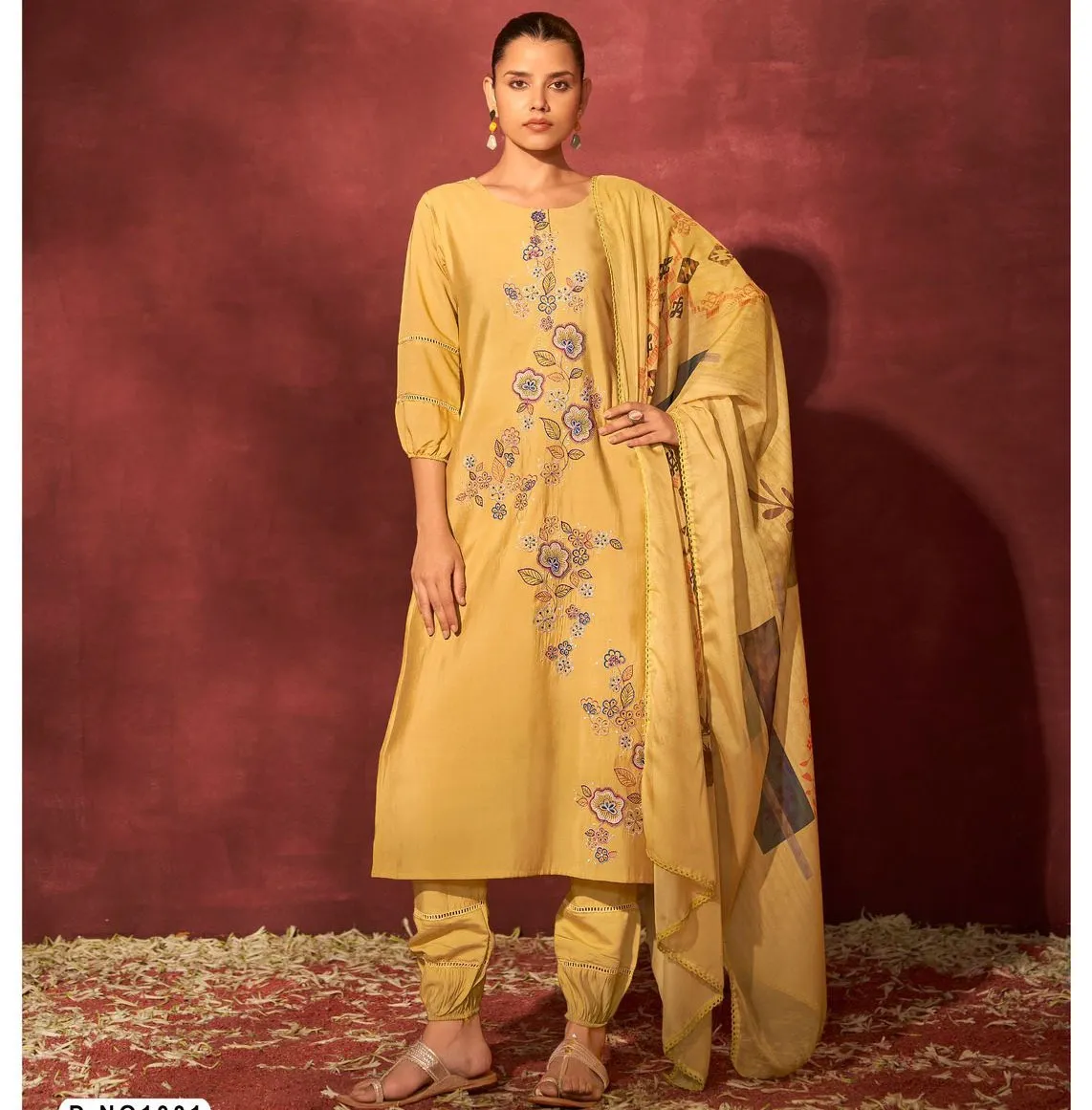 Nayla Qurbat Viscose Silk Wholesale Readymade Salwar Suit Collection