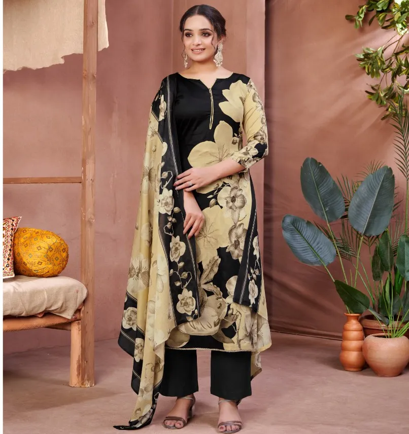 Radhika Azara Floral Printed Wholesale Unstitched Salwar Suit Collection