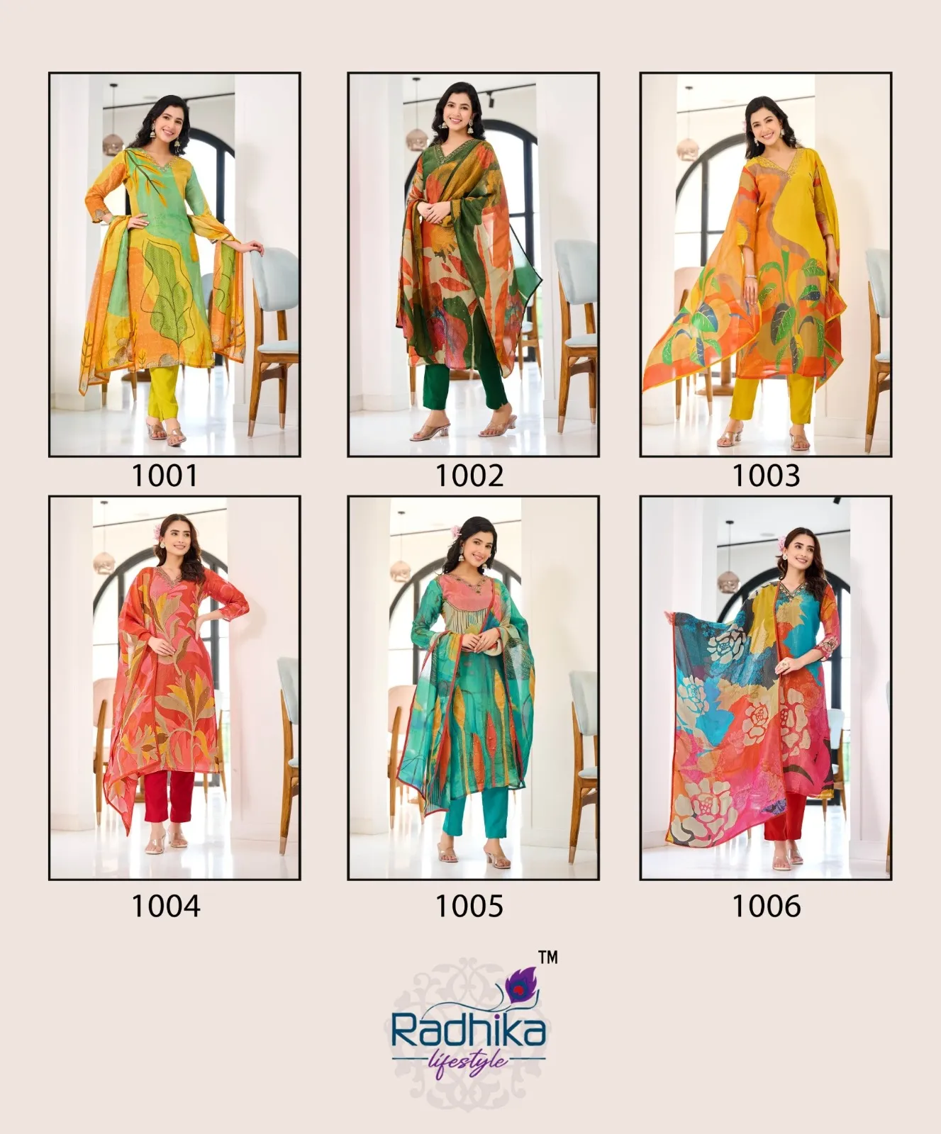 Radhika Womaniya Digital Printed Wholesale Readymade Salwar Suits Collection - Image 7