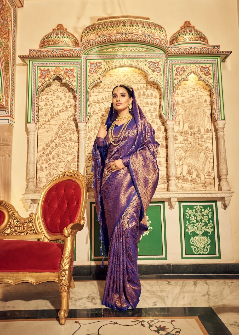 Rajpath Ananta Silk Wholesale Fancy Sarees Collection — Wholesale Sarees, Rajpath wholesale from Surat - Gallery Image 2