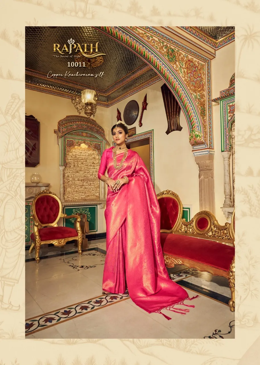 Rajpath Ananta Silk Wholesale Fancy Sarees Collection — Wholesale Sarees, Rajpath wholesale from Surat — view 3