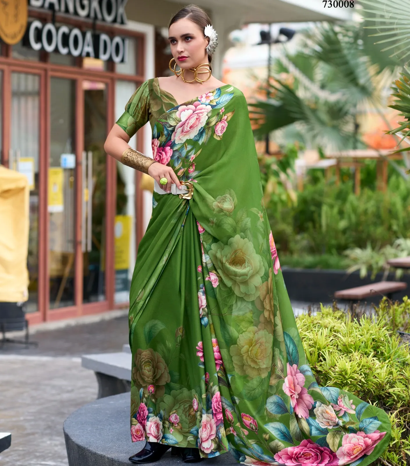 Rajpath Sakira Georgette Printed Wholesale Fancy Sarees Collection