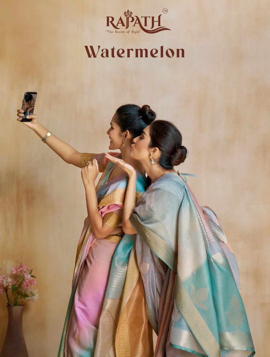 Rajpath Watermelon Silk Art Silk Wholesale Fancy Sarees Collection