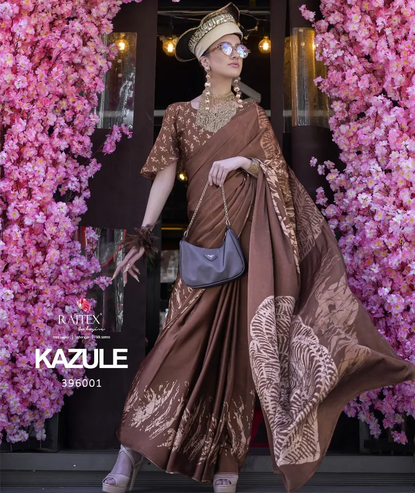 Rajtex 396000 Series Satin Wholesale Fancy Sarees Collection