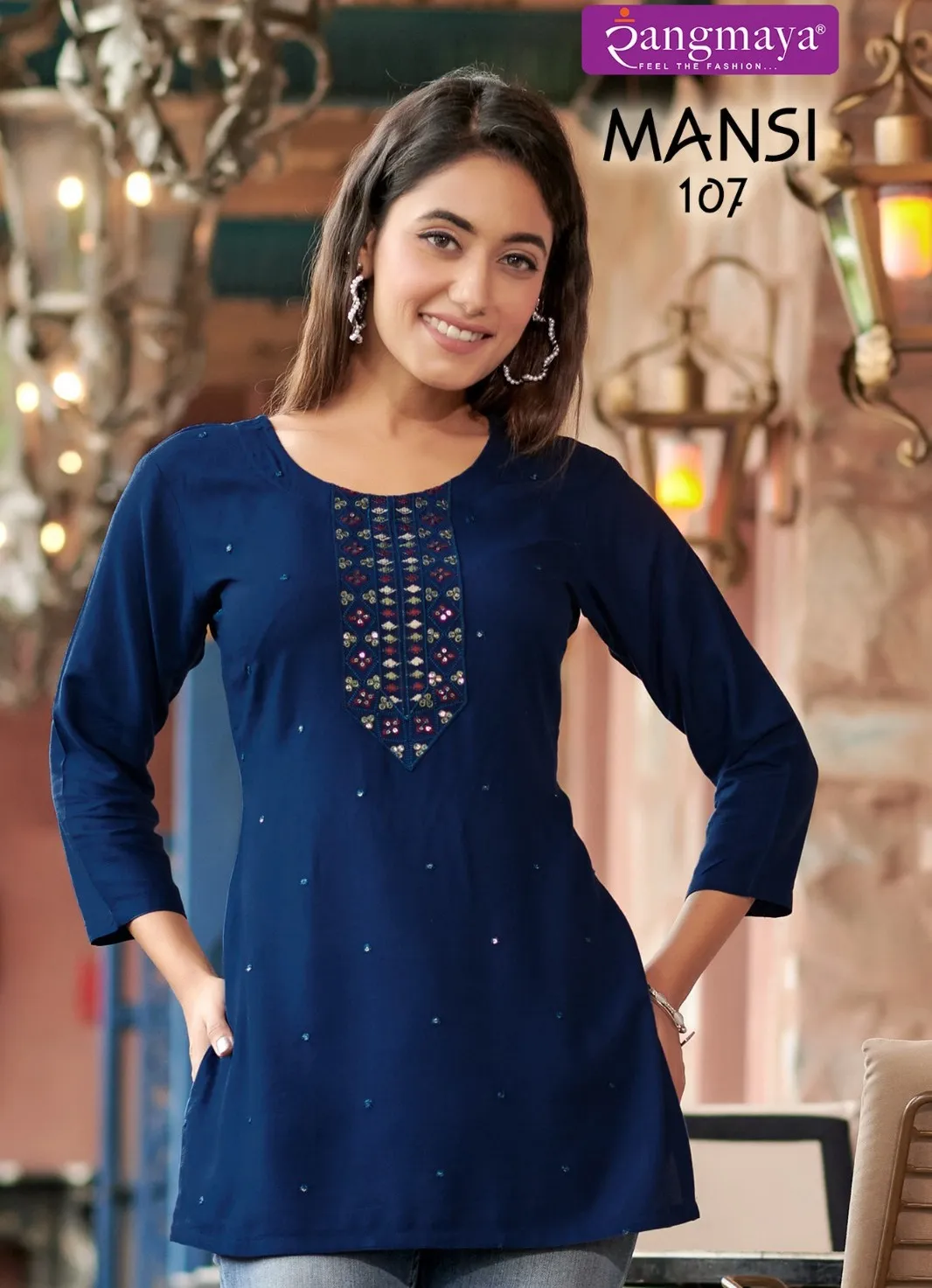 Rangmaya Mansi Fancy Wholesale Fancy Kurtis Collection