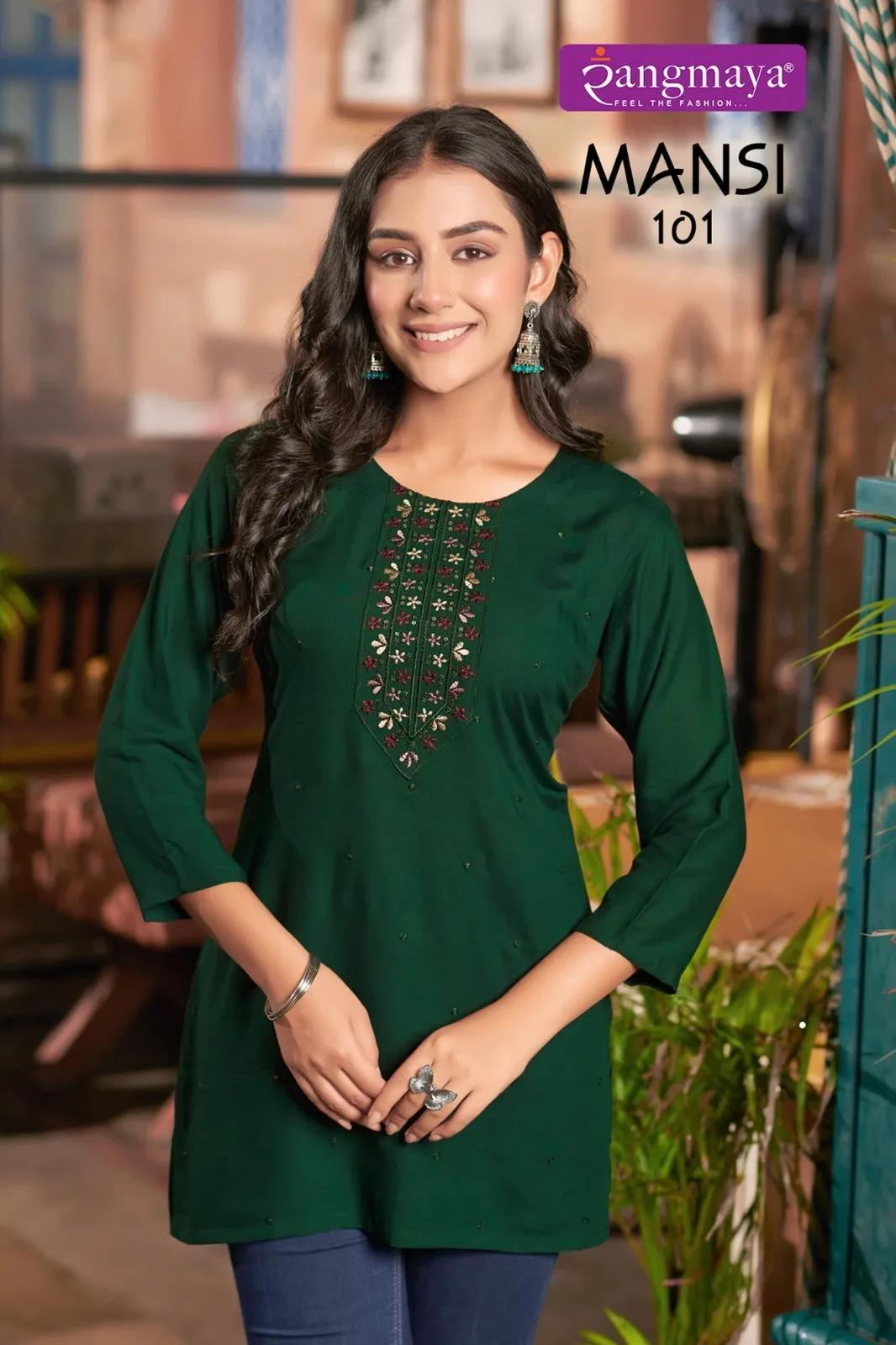 Rangmaya Mansi Fancy Wholesale Fancy Kurtis Collection - Image 7