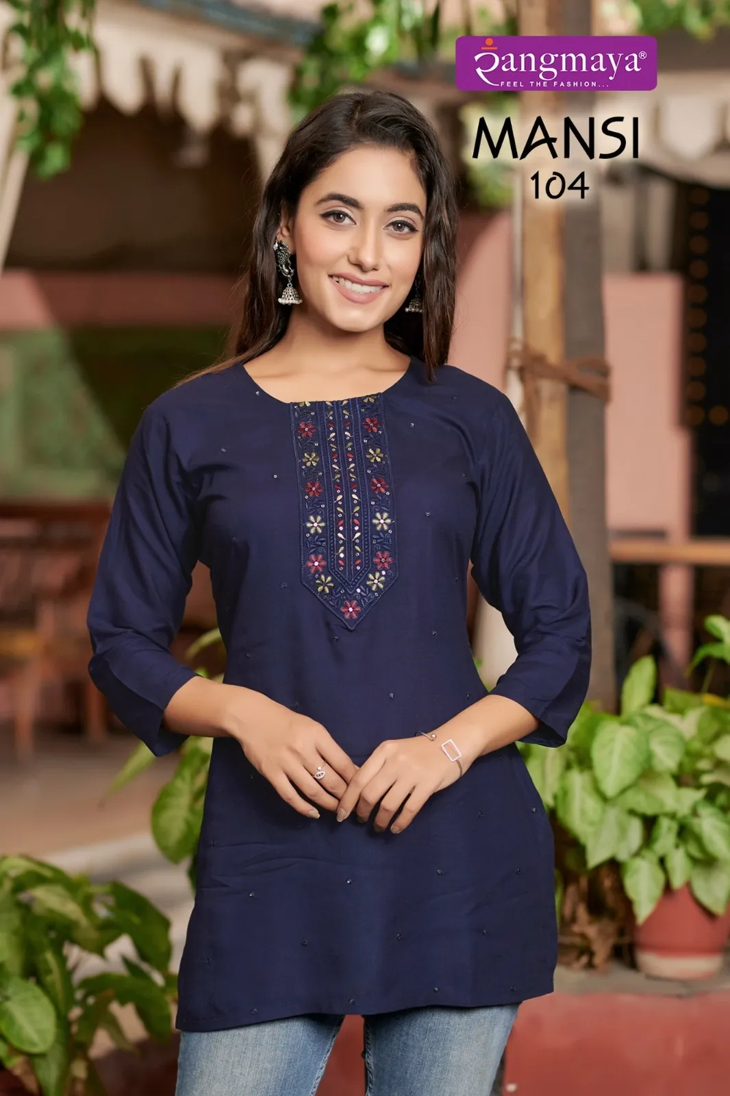 Rangmaya Mansi Fancy Wholesale Fancy Kurtis Collection - Image 9