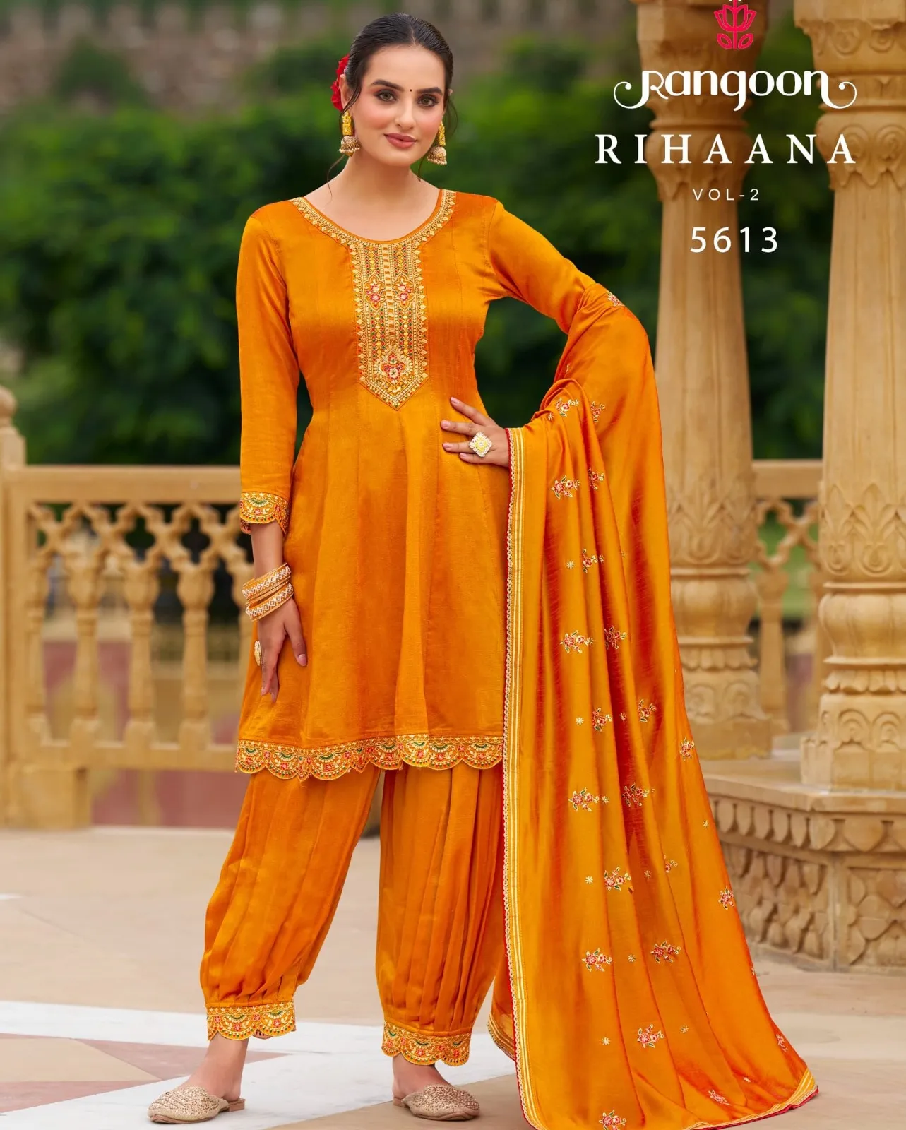 Rangoon Rihaana Vol 2 Silk Wholesale Readymade Salwar Suit Collection