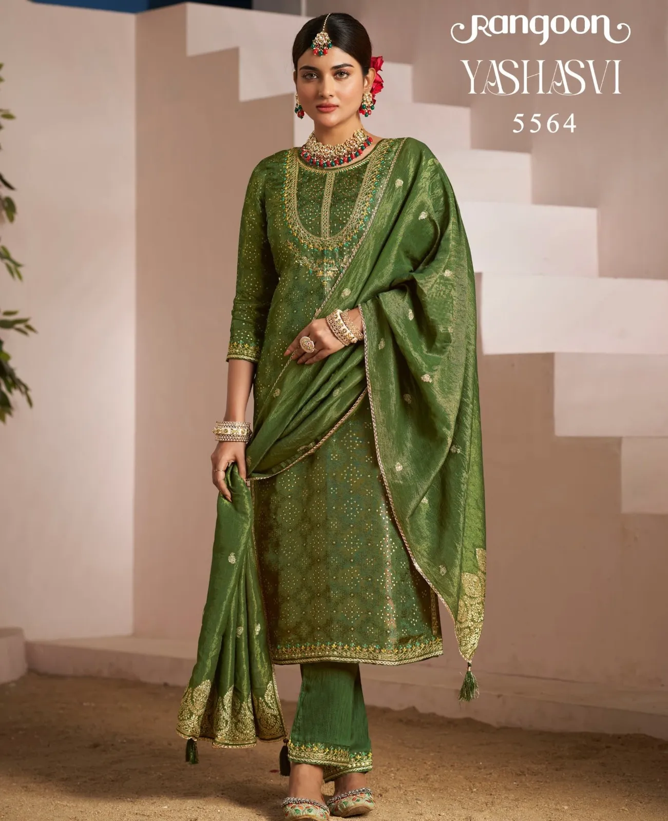 Rangoon Yashasvi Viscose Wholesale Readymade Salwar Suit Collection