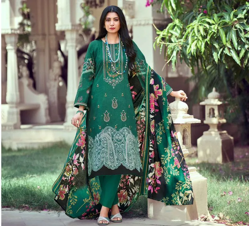 Riaz Arts Elan Lawn Digital Printed Wholesale Pakistani Salwar Suit Collection