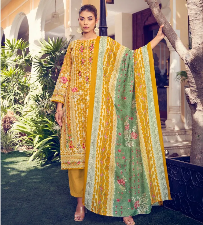 Romani Aarzu Vol 4 Soft Cotton Wholesale Pakistani Salwar Suit Collection