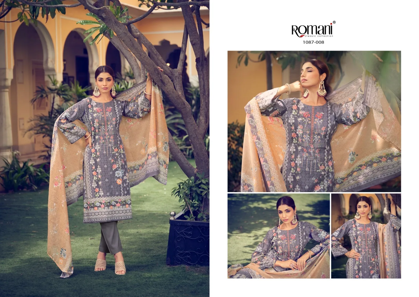 Romani Aarzu Vol 4 Soft Cotton Wholesale Pakistani Salwar Suit Collection - Image 4