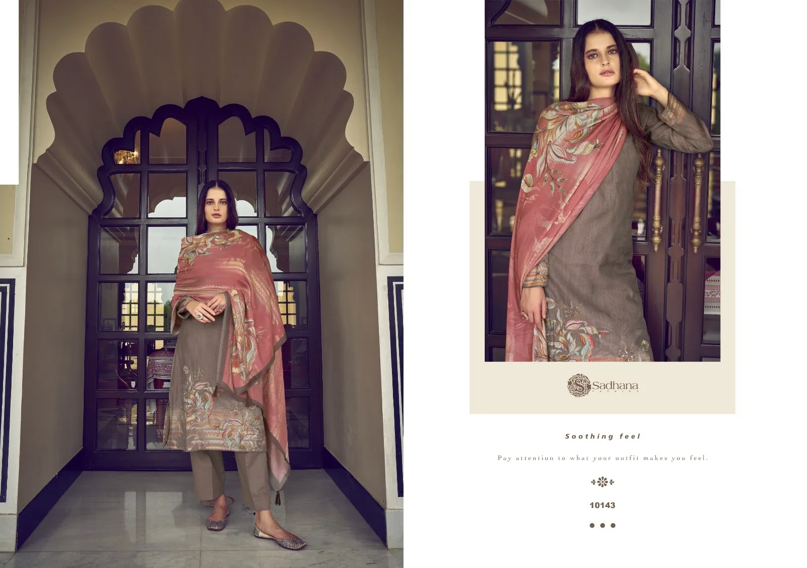 Sadhana Fashion Norah Pure Simar Musline Silk Wholesale Fancy Salwar Suit Collection — Wholesale Salwar Suits, Sadhana Fashion wholesale from Surat — view 3